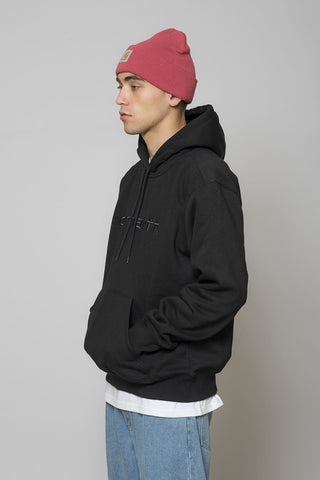 Carhartt WIP Hooded Carhartt Sweat Black/Black