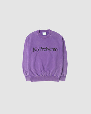 Aries Acid No Problemo Sweatshirt Purple