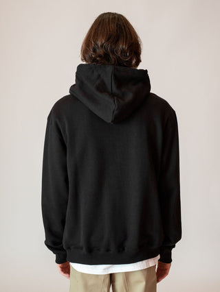Usual Stripe Hoodie Black