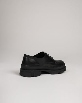 S. H. Wayne Leather Derby Shoe Black