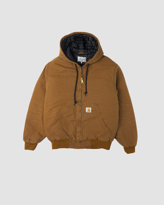 Carhartt WIP OG Active Jacket Deep Hamilton Brown Aged Canvas