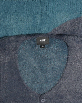 Huf Merged Cardigan Blue Night