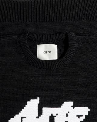 Arte Antwerp Kobe Logo Sweater Black