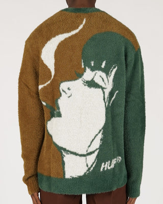 Huf Feels Good Cardigan Brown