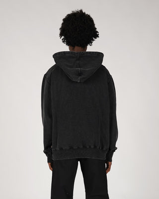 Dickies Icon Washed Hoodie Black - m1e-1