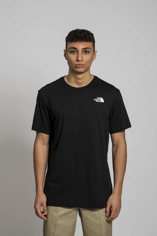 The North Face S/S Red Box Tee Black/Thyme Brushwood Camo Print