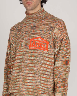 Aries Temple Space Dye Turtleneck Knit Sand