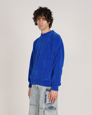 Bonsai Chenille Sweater Bluette - 2i-f-4