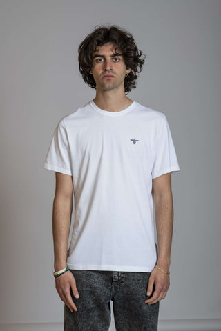 Barbour Sports Tee White - 2i-dx-2