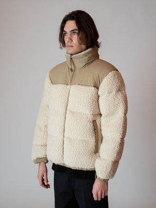 The North Face Sherpa Nuptse Jacket Bleached Sand