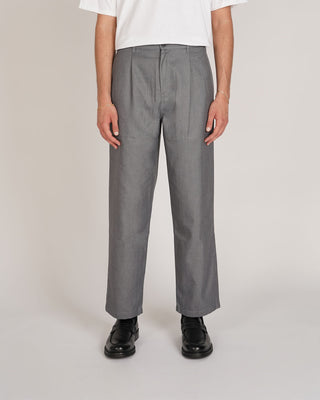 Stussy Volume Pleated Trouser Grey