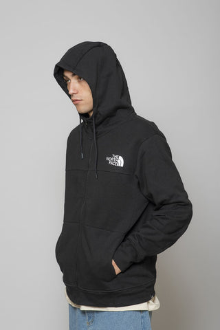 The North Face Himalayan Full Zip Hoodie TNF Black - 1i-f-2