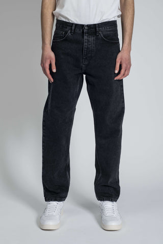 Carhartt WIP Newel Pant Black Stone Washed - v2