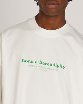 Bonsai Serendipity Oversize Fit Tee White - 2i-f-1
