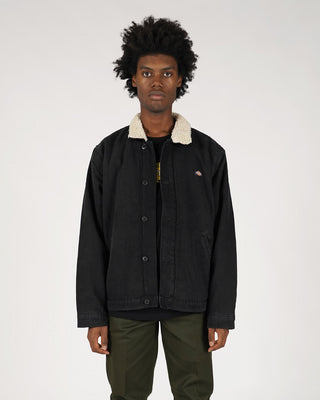Dickies Duck Canvas Jacket Stone Washed Black