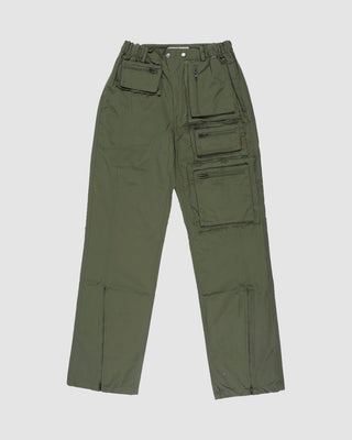 Andersson Bell Raw Edge Multi-Pocket Pant Khaki