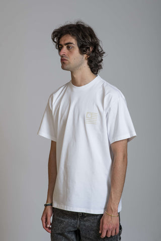 Carhartt WIP S/S Medley State T-Shirt White - 1i-sx-1