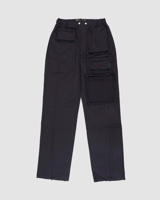 Andersson Bell Raw Edge Multi-Pocket Pant Black