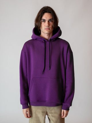 C93 Hooded Sweatshirt Purple - 1i-dx-2
