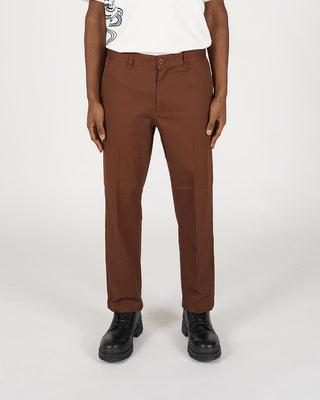 Obey Straggler Flooded Pants Sepia