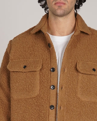 C93 Wool Overshirt Camel