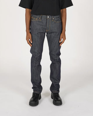 Evisu 2 Layer Hand Brush Daicock Print Jeans - mob