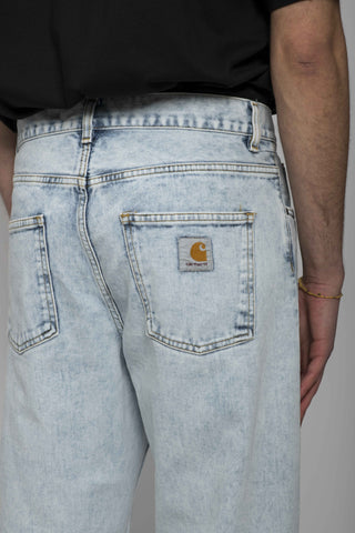 Carhartt WIP Newel Pant Blue Sun Washed