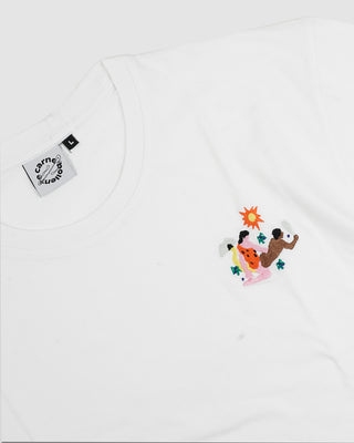 Carne Bollente Yabba-Dabba-Do Me Tee White