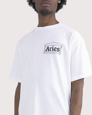 Aries Temple SS Tee White