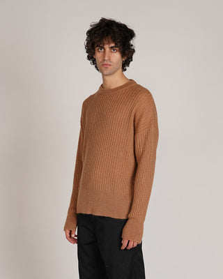 Rold Skov Mohair Basic Crew Neck Beige