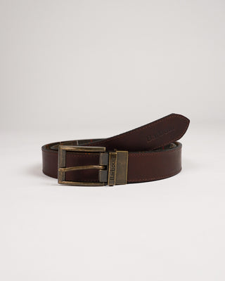 Barbour Reversible Tartan Leather Belt