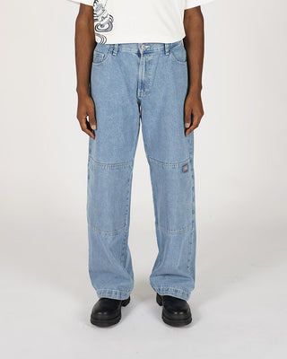 Dickies Double Knee Denim Pant Light Washed