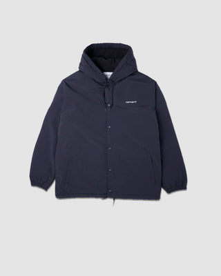 Carhartt WIP Hooded Coach Jacket Black