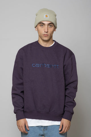 Carhartt WIP Sweat Dark Iris/Cold Viola