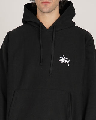 Stussy Basic Stussy Hood Black