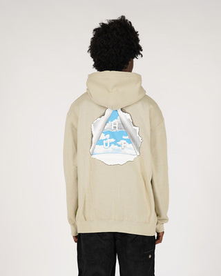 Huf Tear You A New One P/O Hoodie Sand