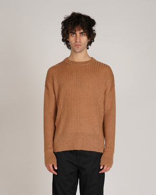 Rold Skov Mohair Basic Crew Neck Beige