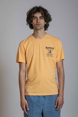 Barbour Channory Tee Coral Sands - 2i-dx-2