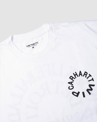 Carhartt WIP S/S Work Varsity T-Shirt White