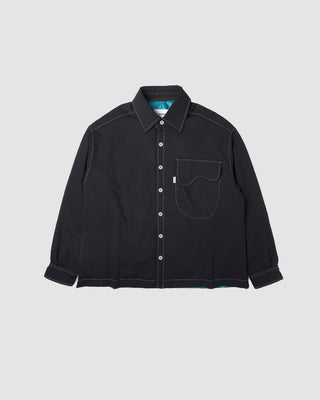 Bonsai Contrast Ice Overshirt Black