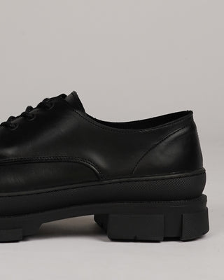 S. H. Wayne Leather Derby Shoe Black