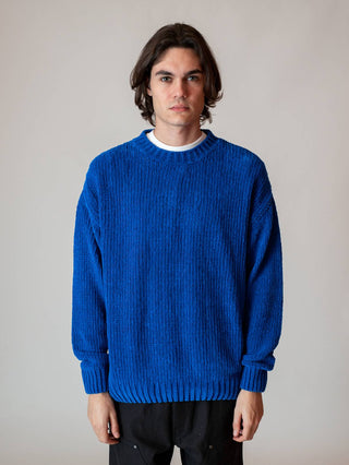 Bonsai Chenille Sweater Bluette - 1i-f-5