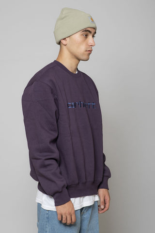 Carhartt WIP Sweat Dark Iris/Cold Viola