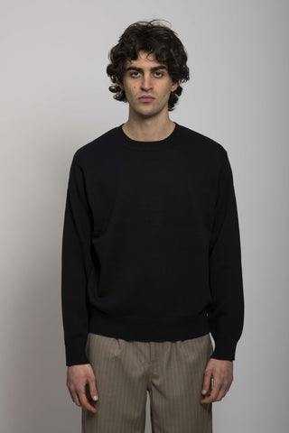 Stussy Bent Crown Sweater Black - m1-3