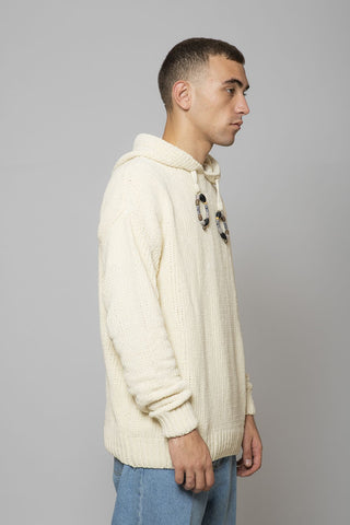 Bonsai Chenille Hoodie Ivory