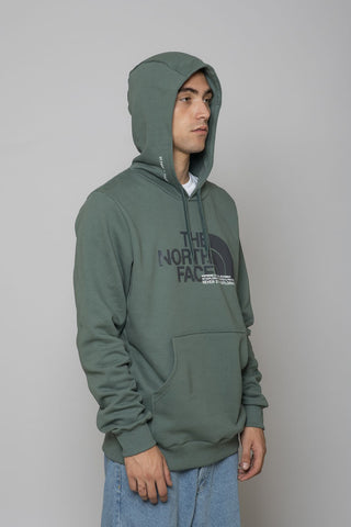 The North Face Coordinates Hoodie Balsam Green